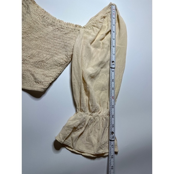 Dress Forum Ribbed Square Neck 3/4 Sleeves Top - Picture 8 of 9